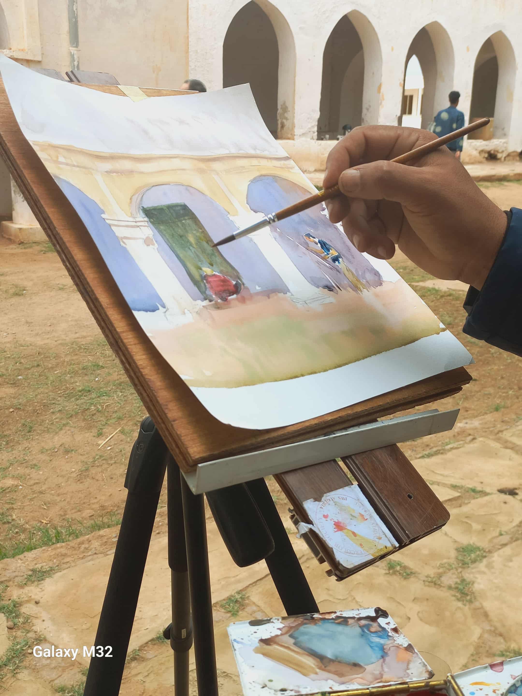 منظر الصحراء